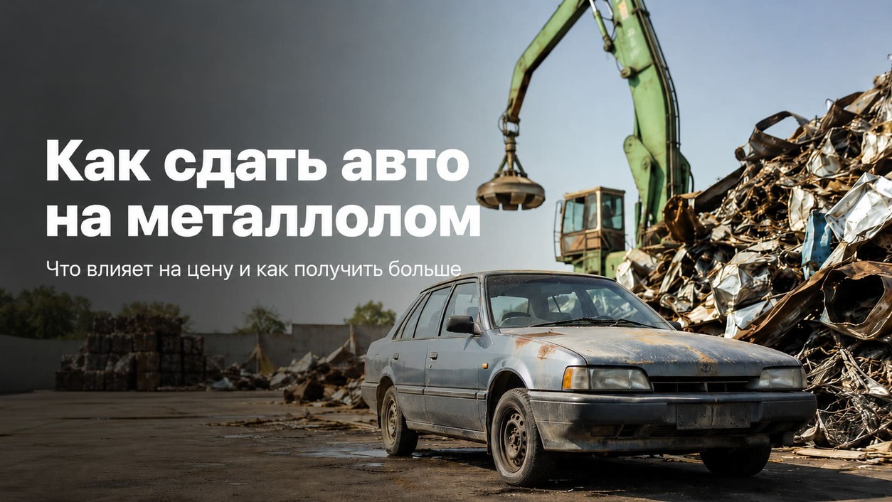 Утилизация автомобиля на металлолом